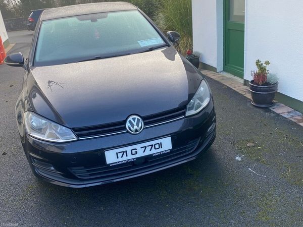 Volkswagen Golf Hatchback, Diesel, 2017, Black