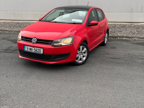 Volkswagen Polo Hatchback, Diesel, 2011, Red