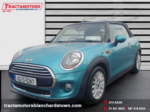 Mini Cooper Convertible, Petrol, 2016, Blue