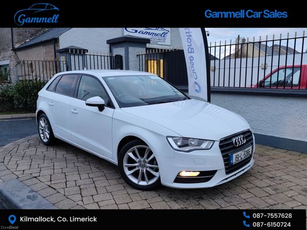 Audi A3 Hatchback, Diesel, 2015, White