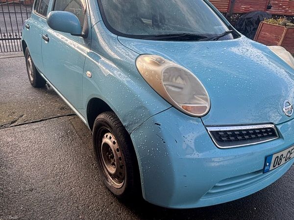 Nissan March Hatchback, Petrol, 2008, Blue