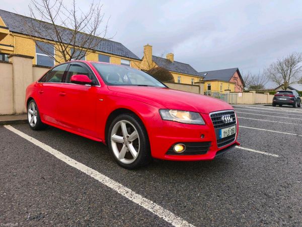 Audi A4 Saloon, Diesel, 2011, Red