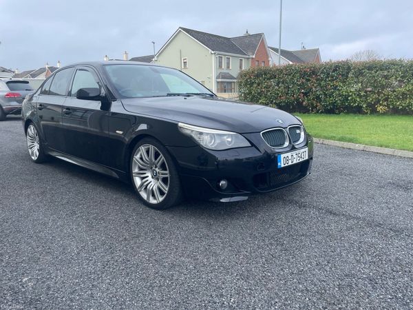 BMW 5-Series Saloon, Diesel, 2008, Black