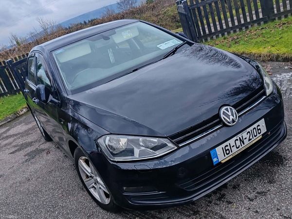 Volkswagen Golf Hatchback, Diesel, 2016, Black