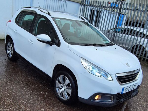 Peugeot 2008 SUV, Diesel, 2016, White