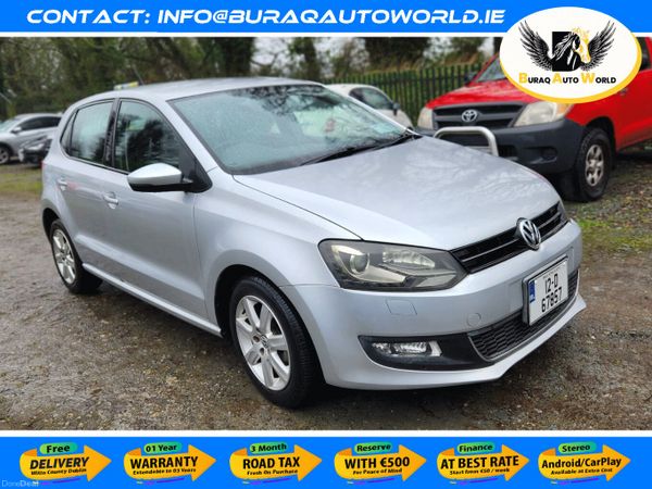 Volkswagen Polo Hatchback, Petrol, 2012, Silver