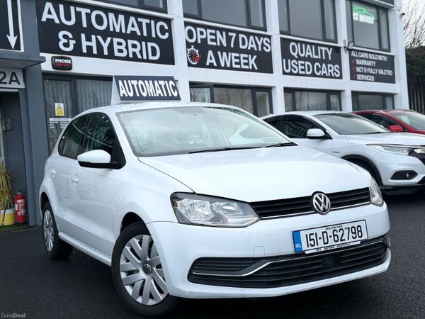 Volkswagen Polo Hatchback, Petrol, 2015, White