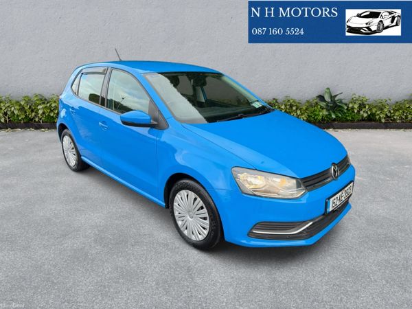 Volkswagen Polo Hatchback, Petrol, 2015, Blue