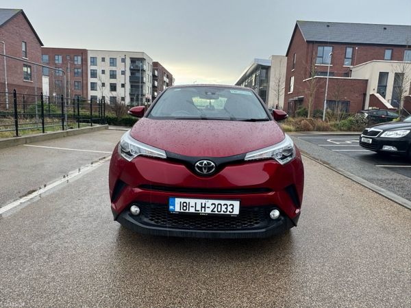 Toyota C-HR Hatchback, Petrol, 2018, Red