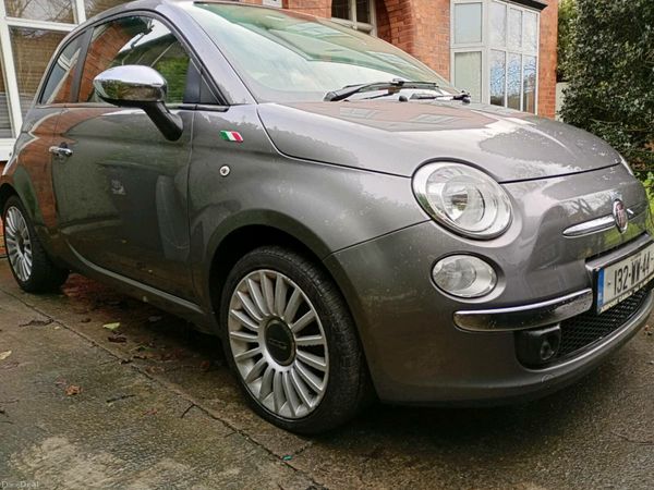 Fiat 500 Hatchback, Petrol, 2013, Grey