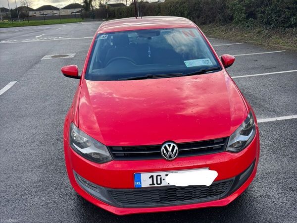 Volkswagen Polo Hatchback, Diesel, 2010, Red