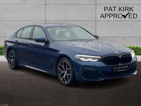BMW 5-Series Saloon, Diesel, 2022, Blue