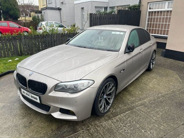 BMW 5-Series Saloon, Diesel, 2012, Silver