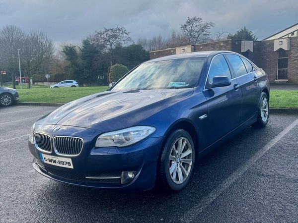 BMW 5-Series Saloon, Diesel, 2011, Blue