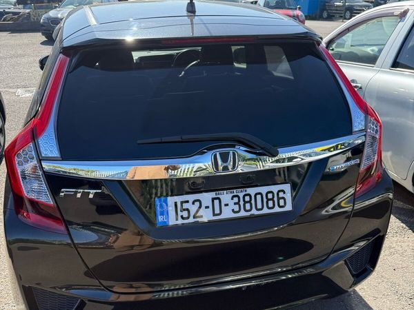 Honda Fit Hatchback, Petrol Hybrid, 2015, Black