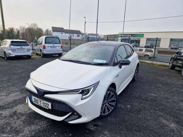 Toyota Corolla Hatchback, Petrol Hybrid, 2020, White