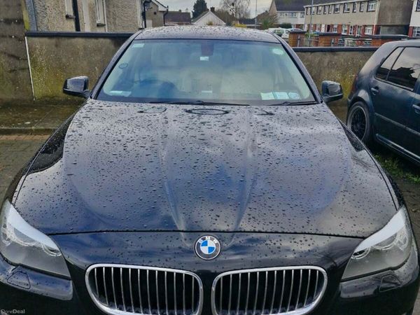 BMW 5-Series Saloon, Diesel, 2013, Black