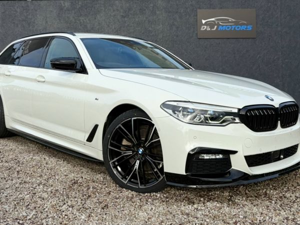 BMW 5-Series Estate, Diesel, 2020, White