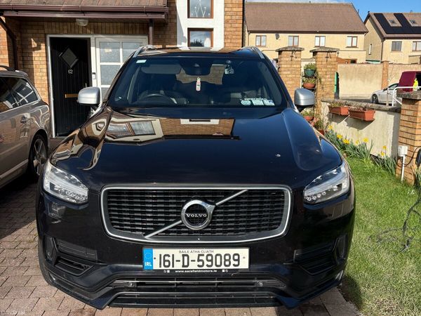 Volvo XC90 SUV, Diesel Plug-in Hybrid, 2016, Black