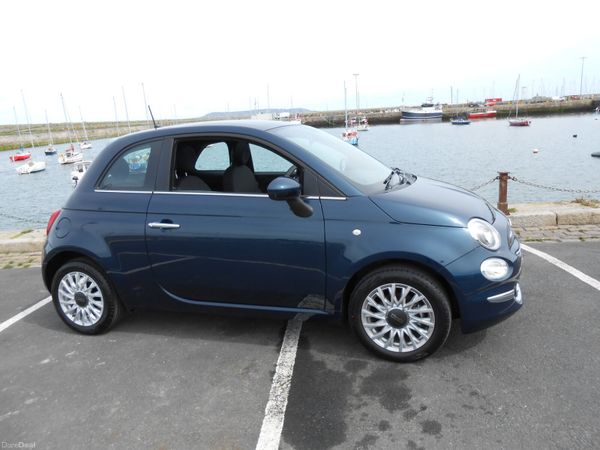 Fiat 500 Hatchback, Petrol, 2025, Blue