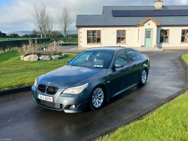 BMW 5-Series Saloon, Diesel, 2008, Grey
