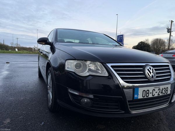 Volkswagen Passat Saloon, Petrol, 2008, Black