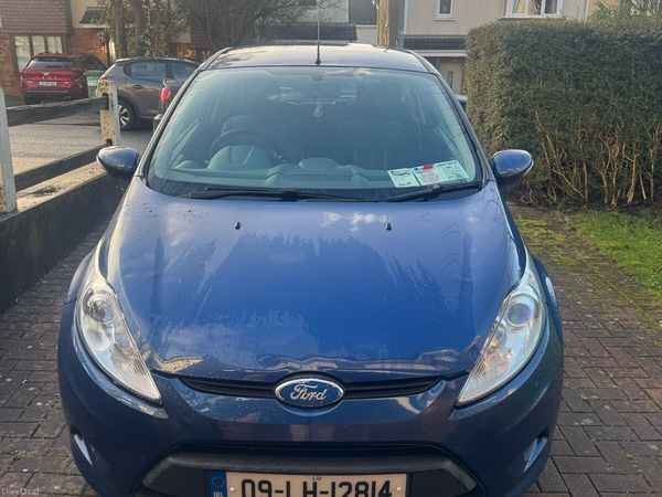 Ford Fiesta Hatchback, Petrol, 2009, Blue