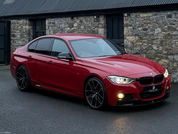 BMW 3-Series Saloon, Diesel, 2014, Red