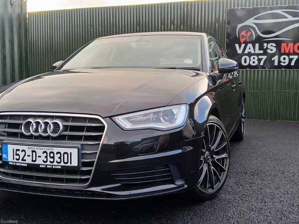 Audi A3 Saloon, Petrol, 2015, Black