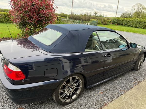 BMW 3-Series Convertible, Petrol, 2004, Blue