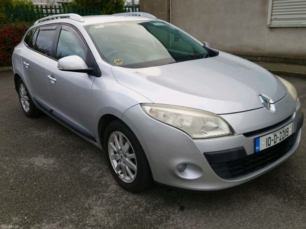 Renault Megane Estate, Diesel, 2010, Silver