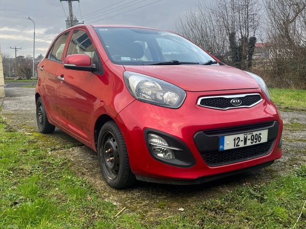 Kia Picanto Hatchback, Petrol, 2012, Red