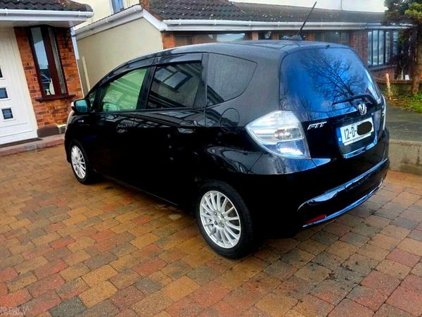 Honda Fit Hatchback, Petrol Hybrid, 2012, Black