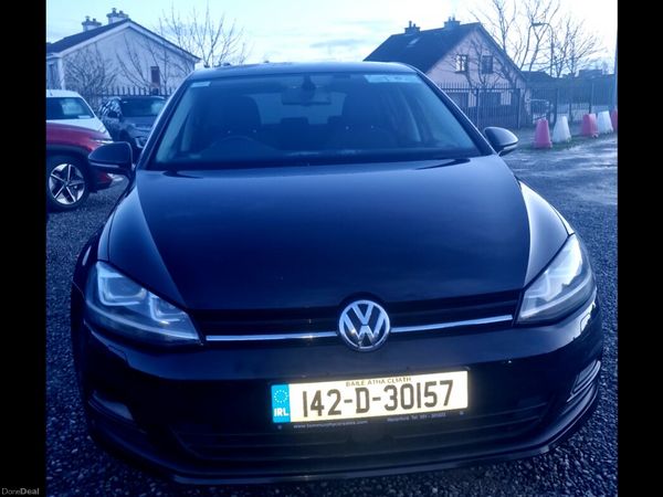 Volkswagen Golf Hatchback, Petrol, 2014, Black