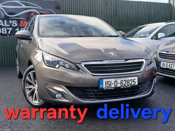 Peugeot 308 Hatchback, Petrol, 2015, Grey