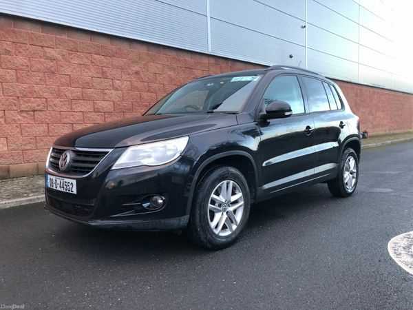 Volkswagen Tiguan SUV, Petrol, 2008, Black