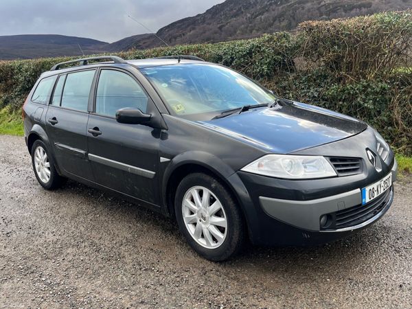 Renault Megane Estate, Petrol, 2008, Black