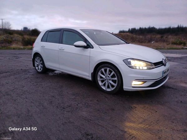 Volkswagen Golf Hatchback, Diesel, 2019, White