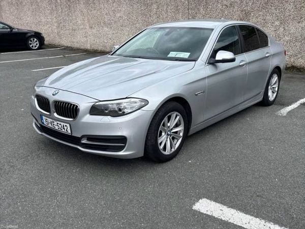 BMW 5-Series Saloon, Diesel, 2015, Silver