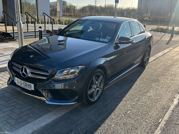 Mercedes-Benz C-Class Saloon, Petrol, 2015, Grey