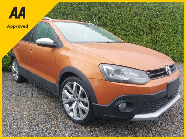 Volkswagen Polo Hatchback, Petrol, 2017, Orange