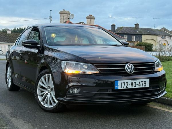 Volkswagen Jetta Saloon, Diesel, 2017, Black