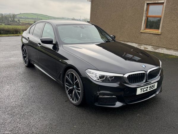 BMW 5-Series Saloon, Diesel, 2017, Black