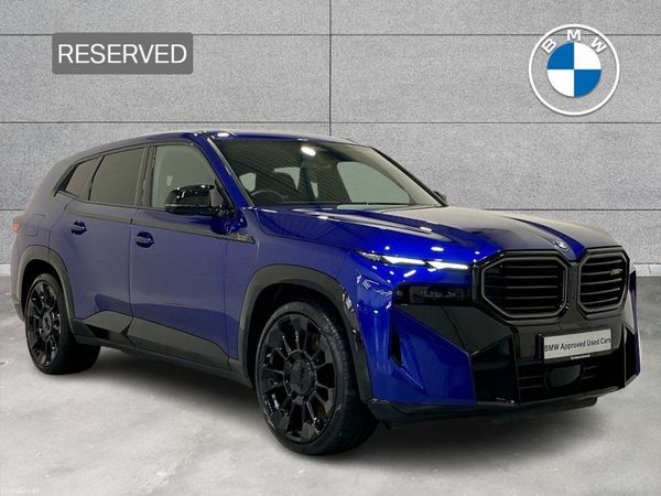 BMW XM SUV, Petrol Plug-in Hybrid, 2023, Blue