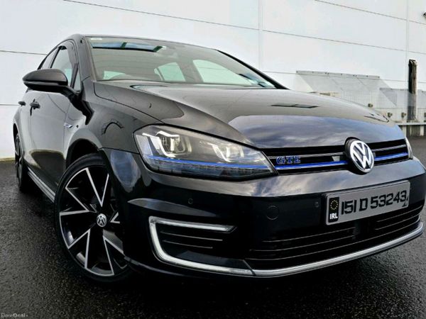 Volkswagen Golf Hatchback, Petrol Plug-in Hybrid, 2015, Black