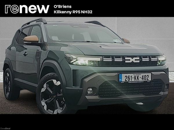 Dacia Duster SUV, Petrol Hybrid, 2026, Green