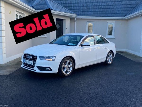 Audi A4 Saloon, Diesel, 2015, White