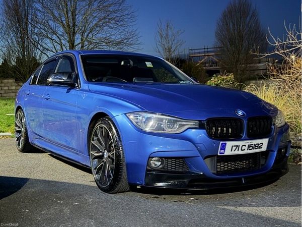 BMW 3-Series Saloon, Petrol Plug-in Hybrid, 2017, Blue