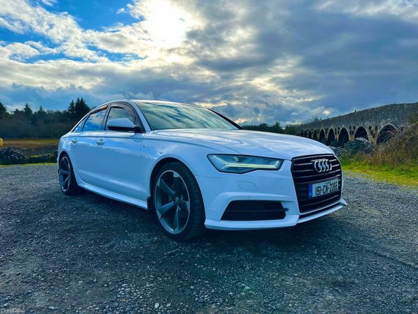 Audi A6 Saloon, Diesel, 2015, White