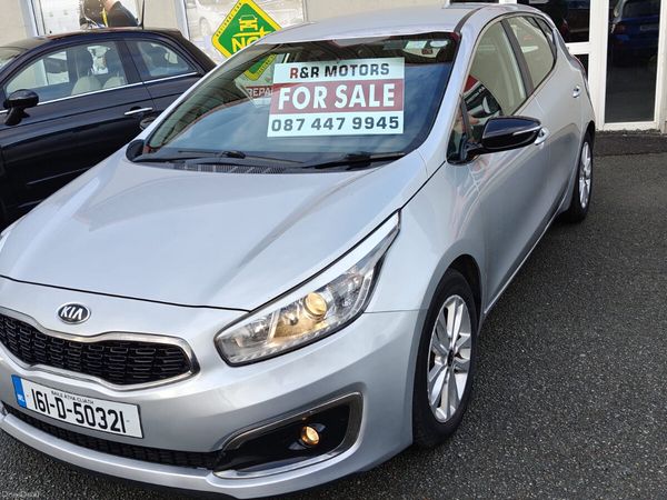 Kia Ceed Hatchback, Diesel, 2016, Silver